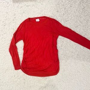 Isabel Maternity Red Sweater Size Medium
